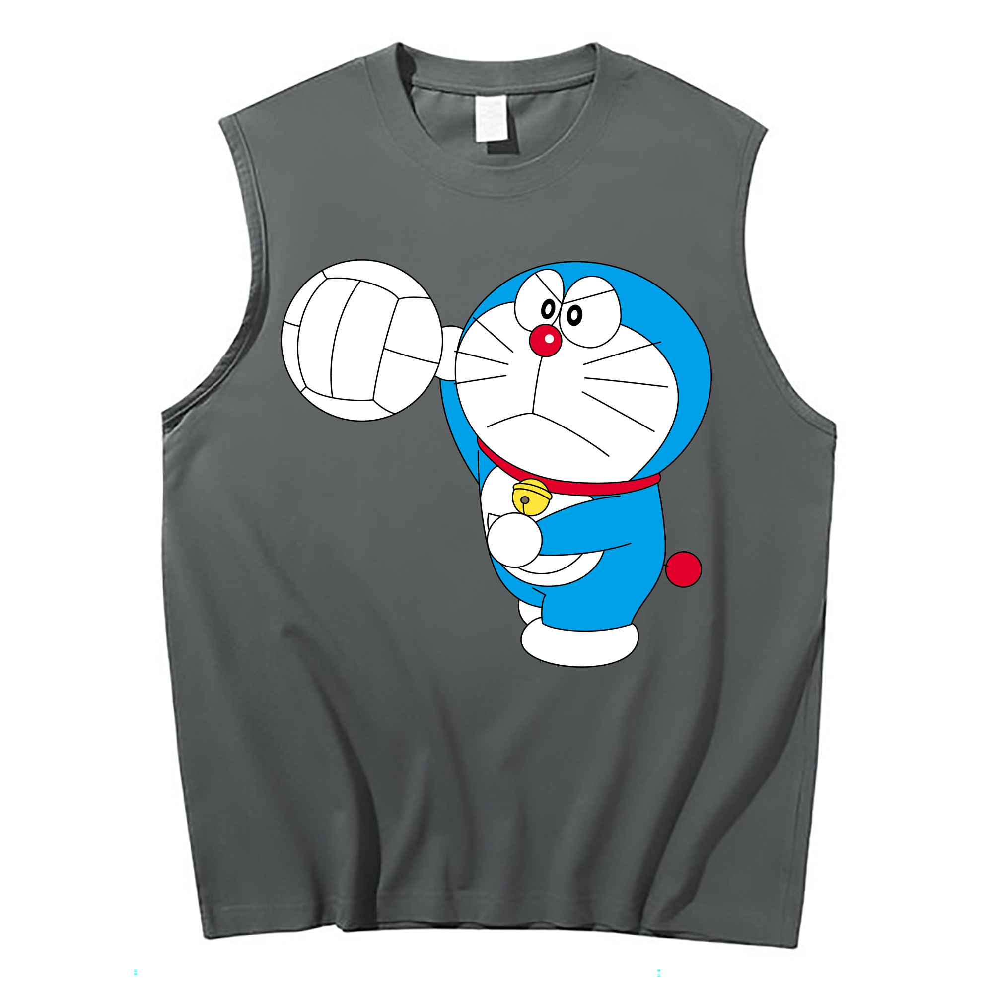 （画像用） ドラえもん Doraemon コットン100％タンクトップ（フロントプリント）